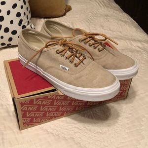 Washed Canvas Vans
